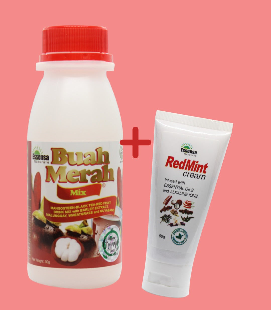 Buah Merah Mix Bottle+Redmint image 0