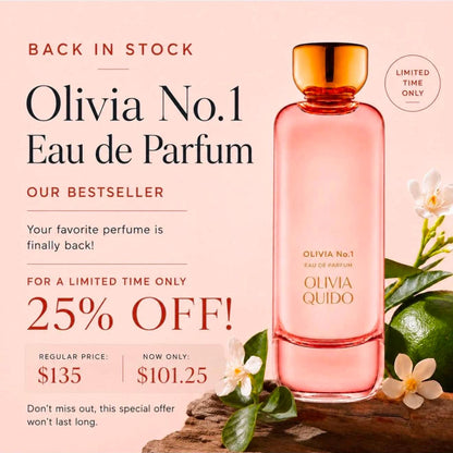 OLIVIA NO.1 EAU DE PERFUM (On Sale Limited Time Only)